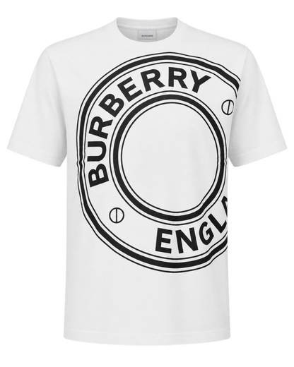 Burberry Graphic Print T-Shirt in White