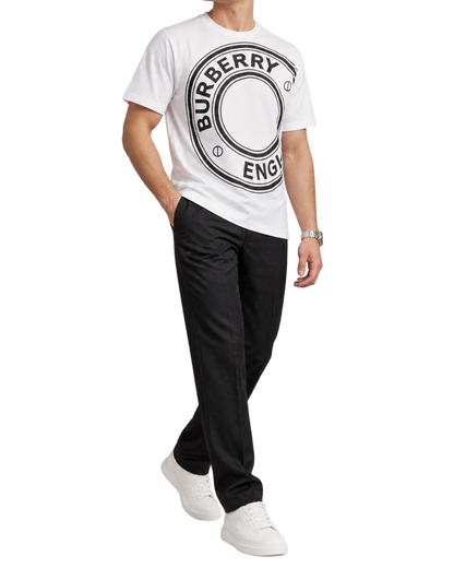 Burberry Graphic Print T-Shirt in White
