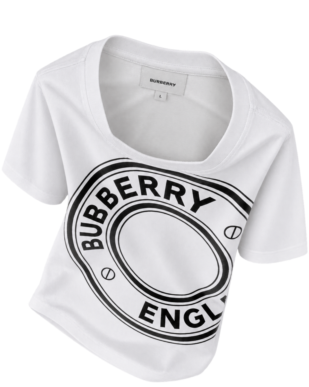 Burberry Graphic Print T-Shirt in White