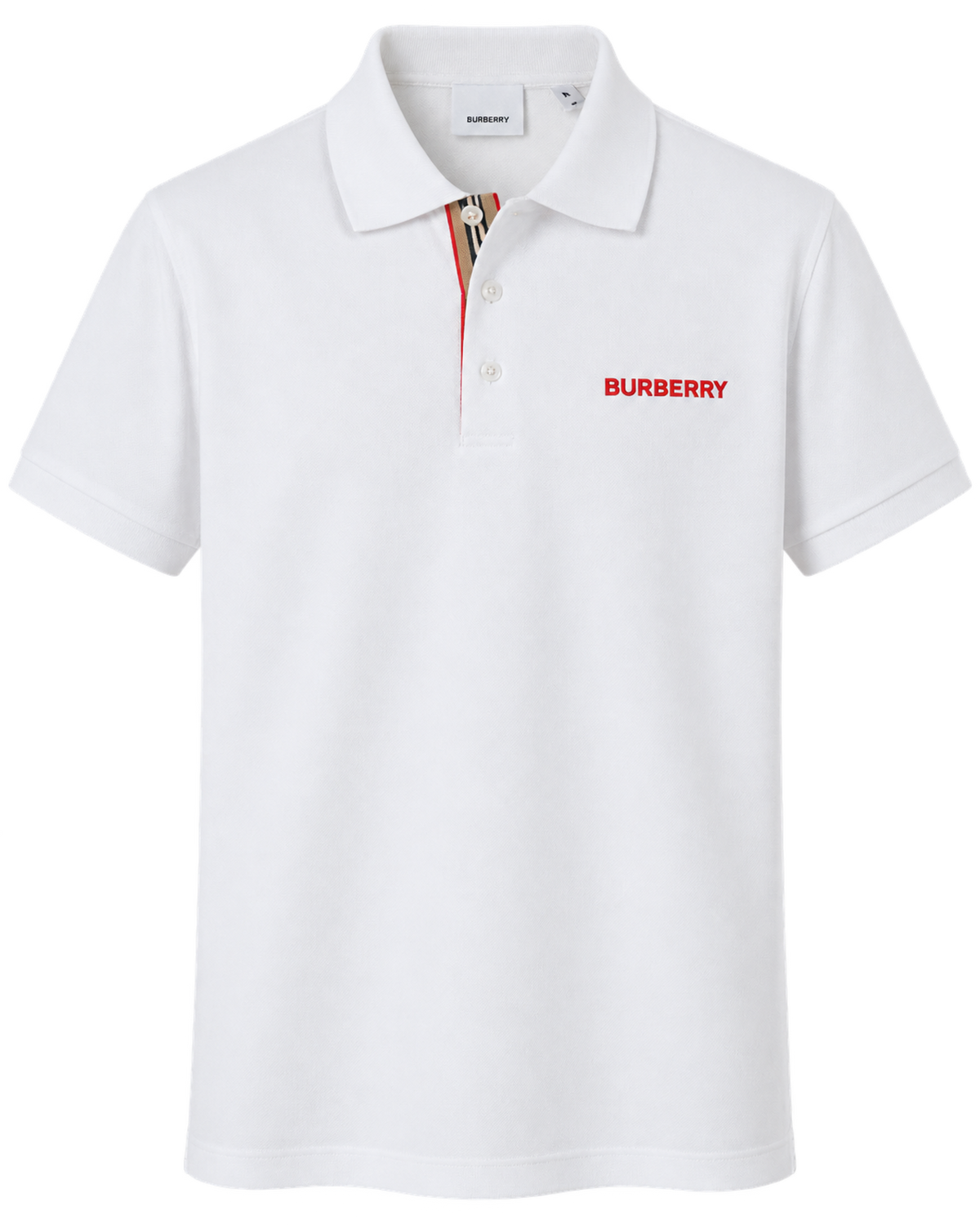 BURBERRY HARTFORD BEIGE WHITE POLO