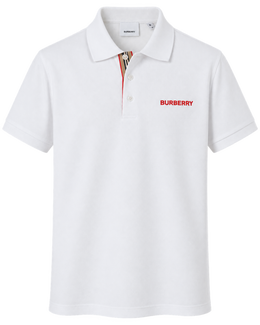 BURBERRY HARTFORD BEIGE WHITE POLO