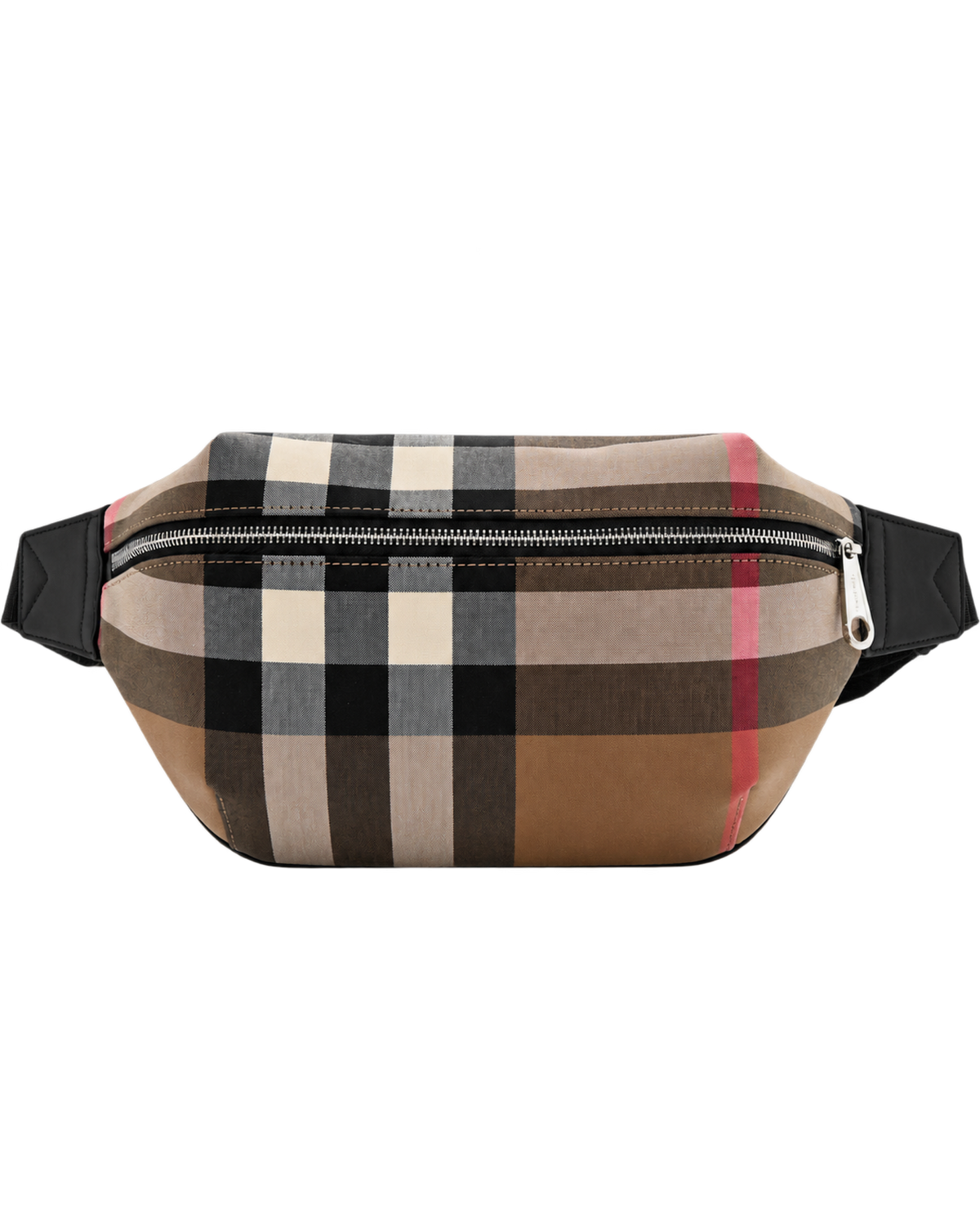 Burberry IP Check Sonny Bum Bag Taupe Brown