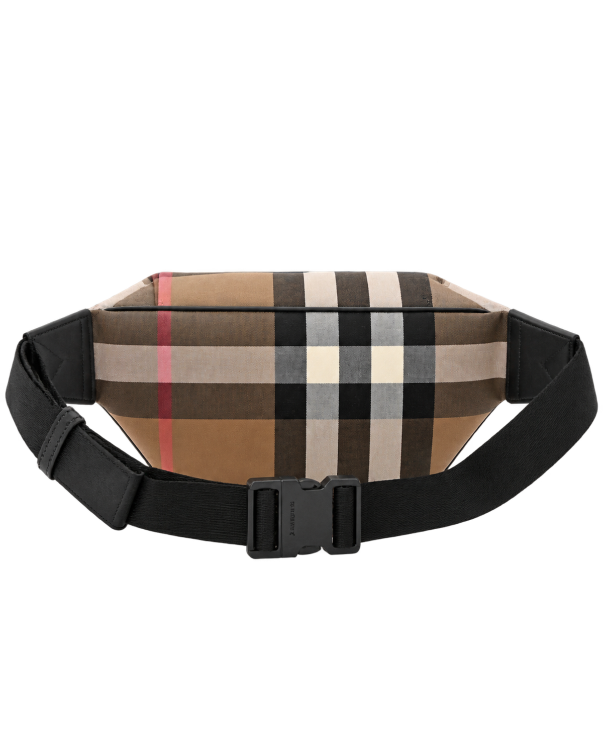 Burberry IP Check Sonny Bum Bag Taupe Brown