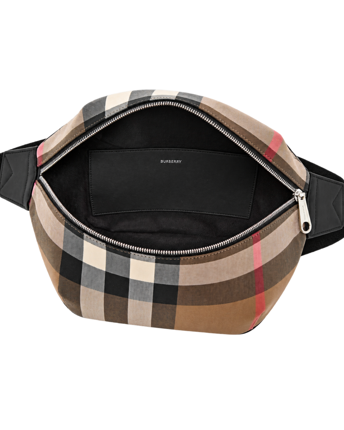 Burberry IP Check Sonny Bum Bag Taupe Brown