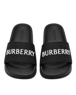 Burberry logo slides