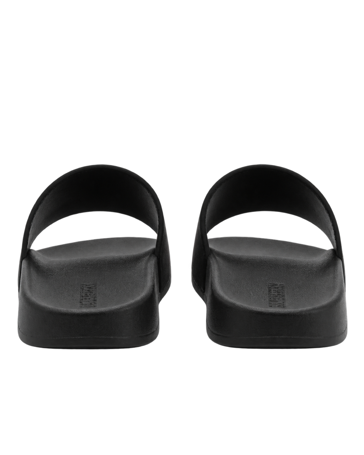 Burberry logo slides