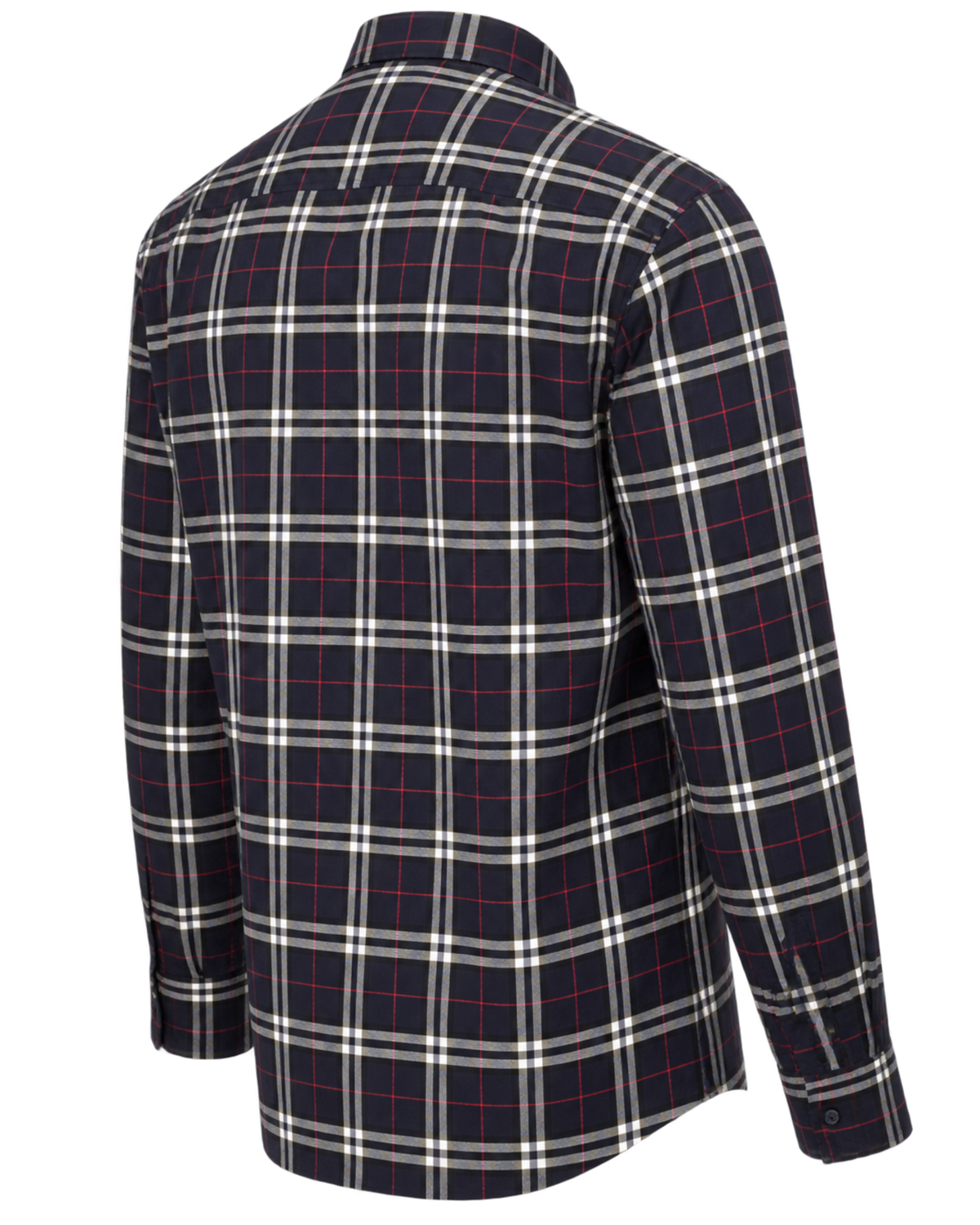 Burberry Navy Check Shirt