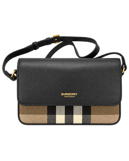 Burberry 'New Hampshire' Leather Shoulder Bag