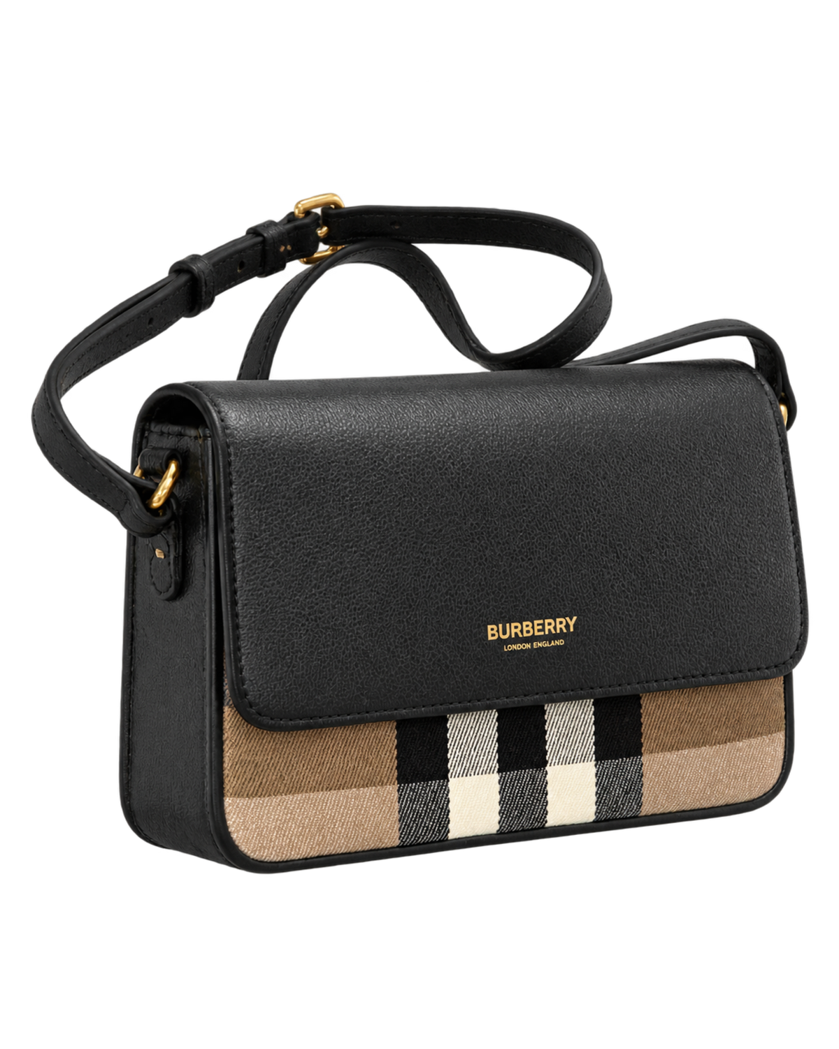Burberry 'New Hampshire' Leather Shoulder Bag
