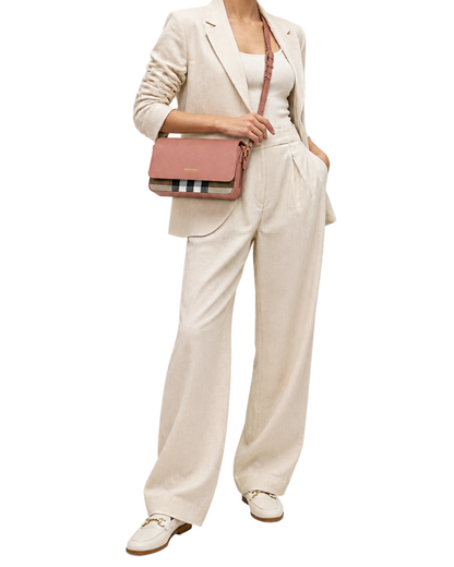 Burberry 'New Hampshire' Leather Shoulder Bag