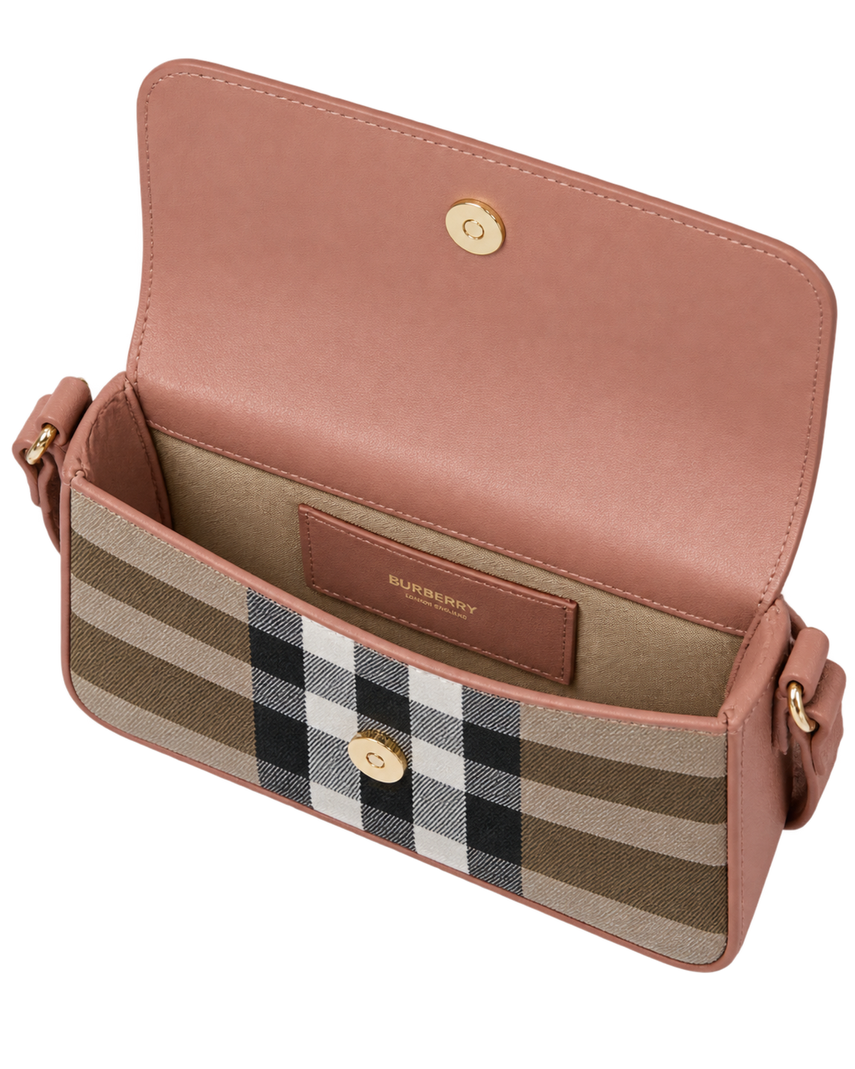 Burberry 'New Hampshire' Leather Shoulder Bag