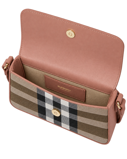 Burberry 'New Hampshire' Leather Shoulder Bag