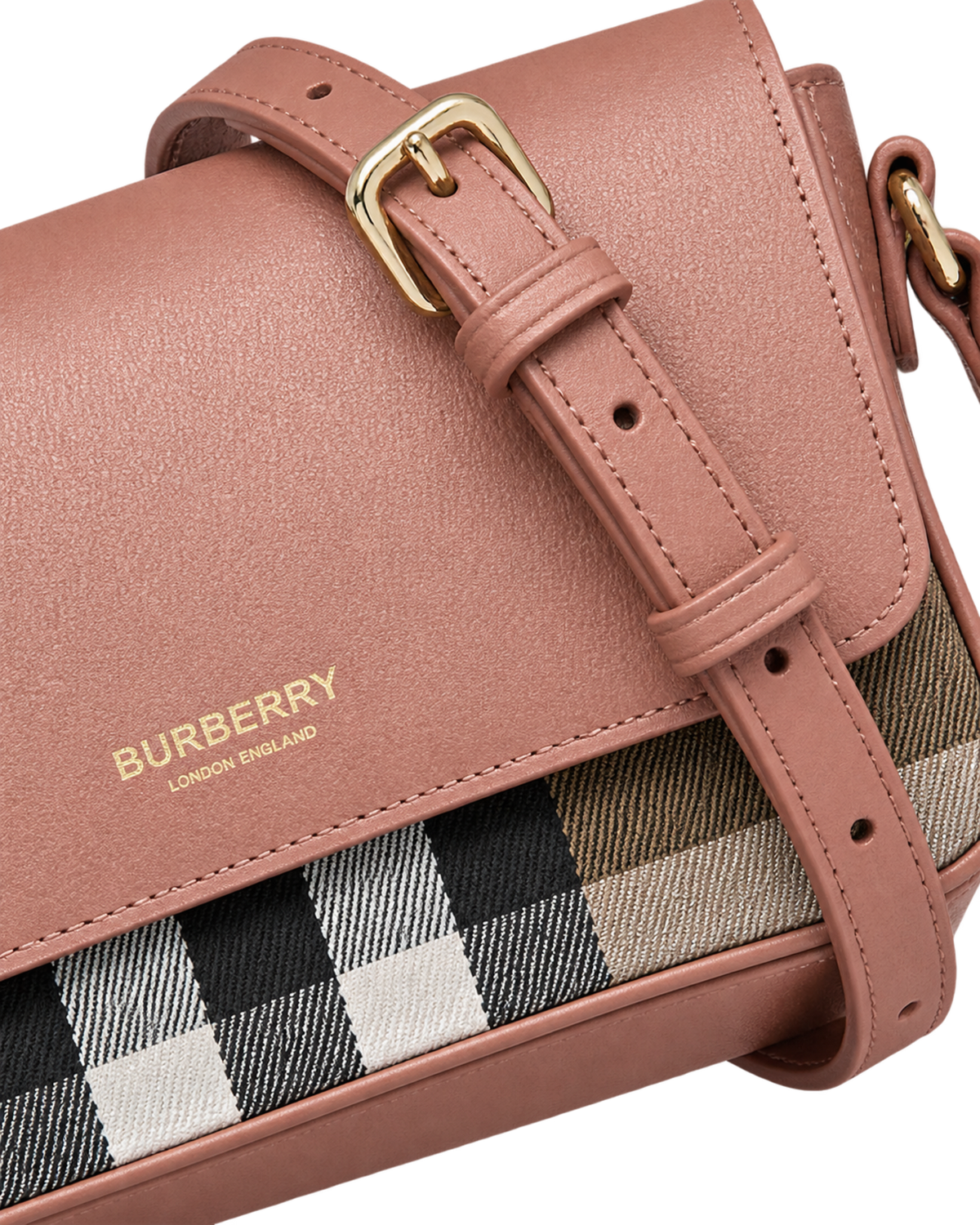 Burberry 'New Hampshire' Leather Shoulder Bag