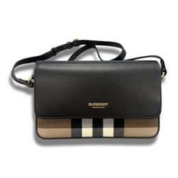 Burberry 'New Hampshire' Leather Shoulder Bag
