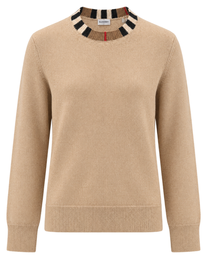 Burberry "Noland" Knitted Wool/Cashmere Jumper