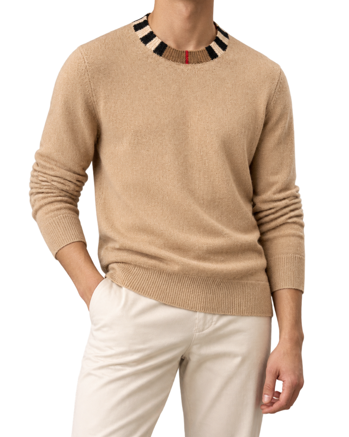 Burberry "Noland" Knitted Wool/Cashmere Jumper