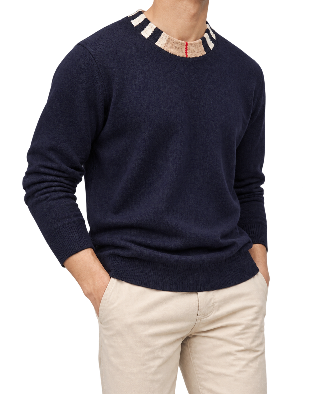 Burberry "Noland" Knitted Wool/Cashmere Jumper