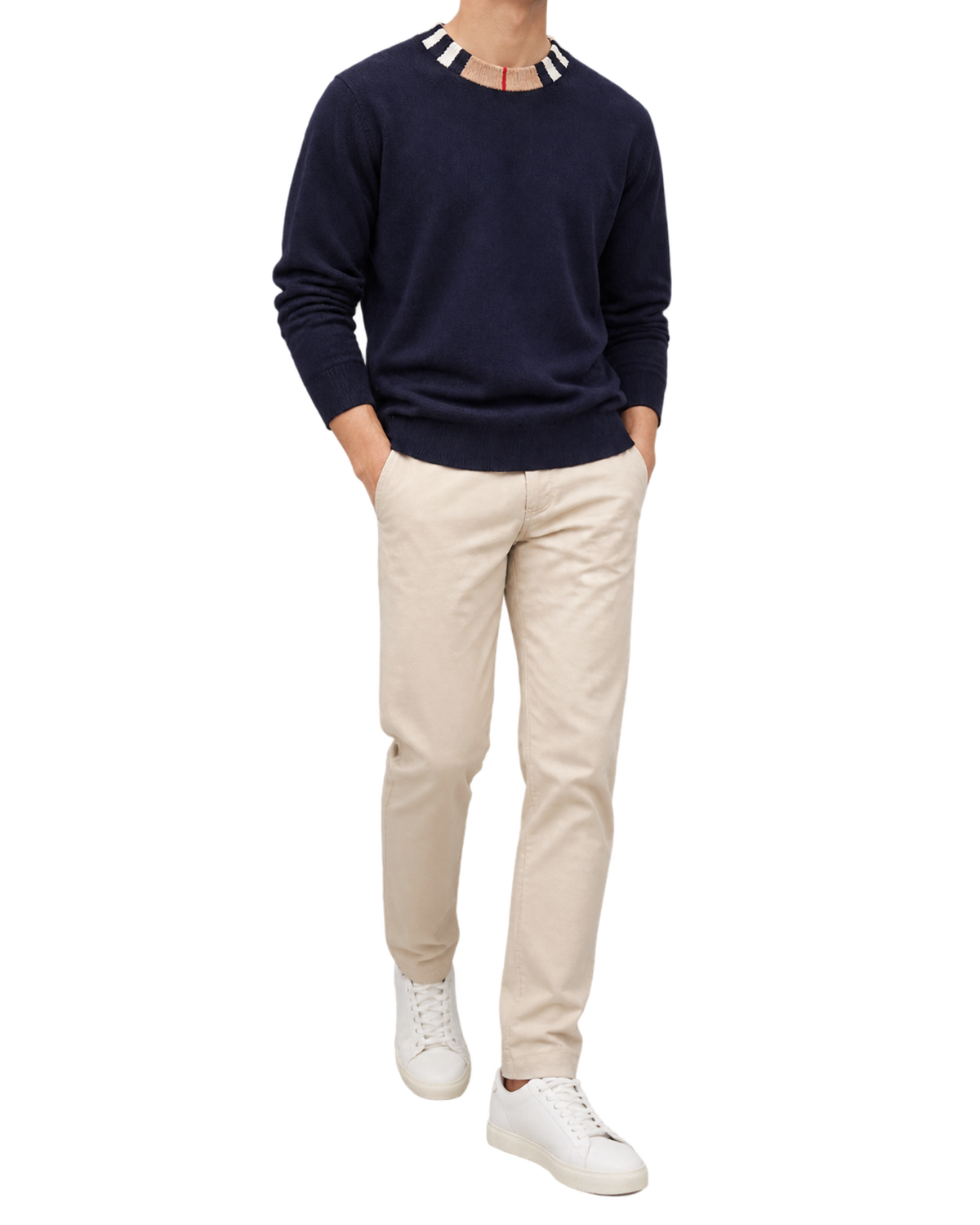 Burberry "Noland" Knitted Wool/Cashmere Jumper