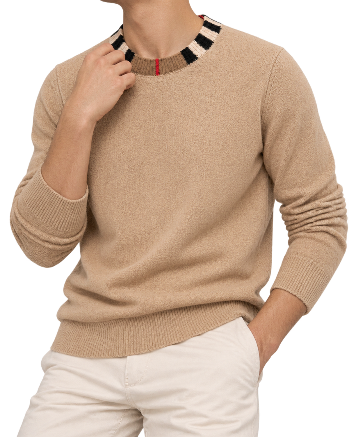 Burberry "Noland" Knitted Wool/Cashmere Jumper
