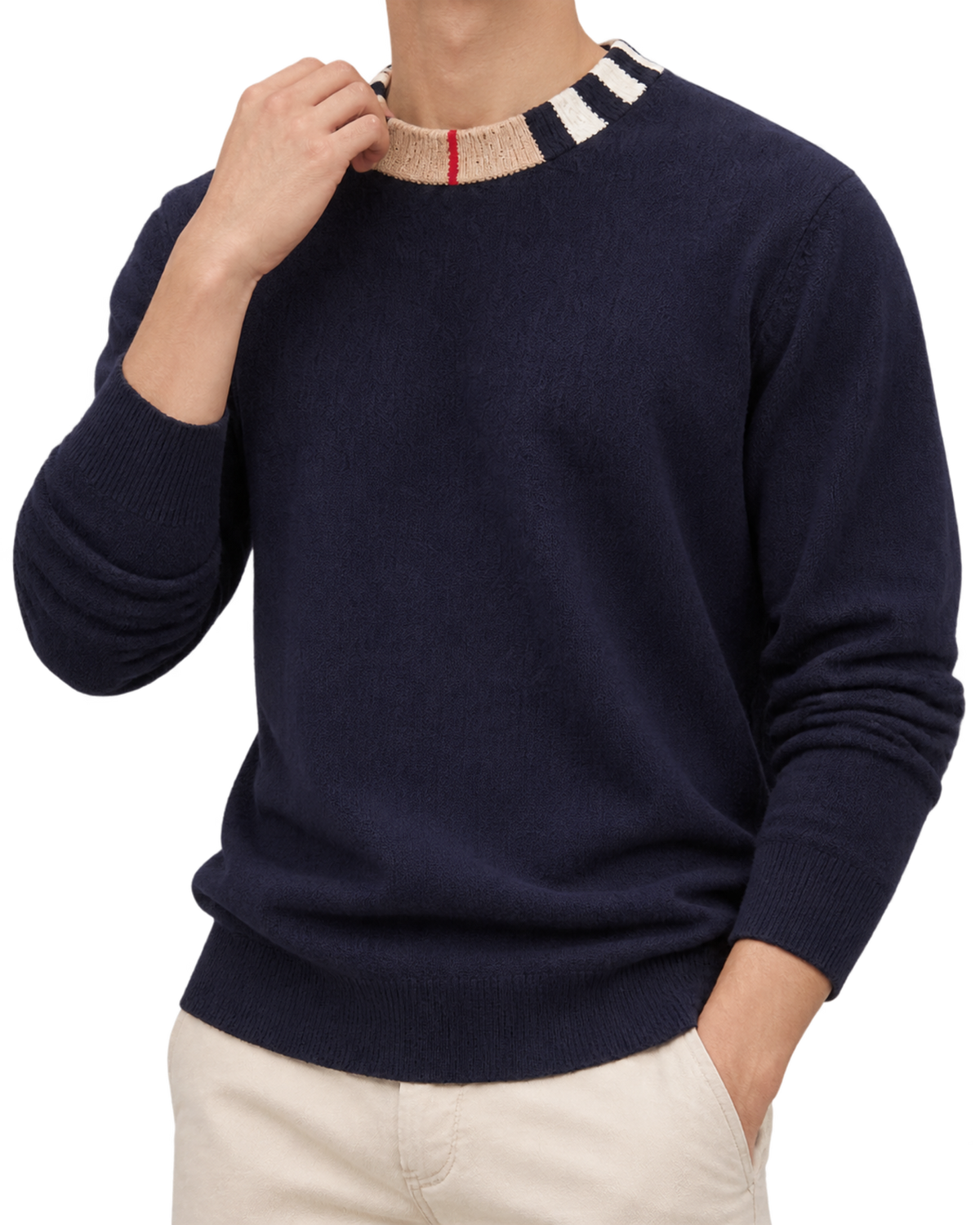 Burberry "Noland" Knitted Wool/Cashmere Jumper
