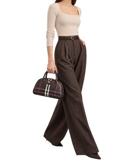 Burberry Pochette - Rosso Mahogany