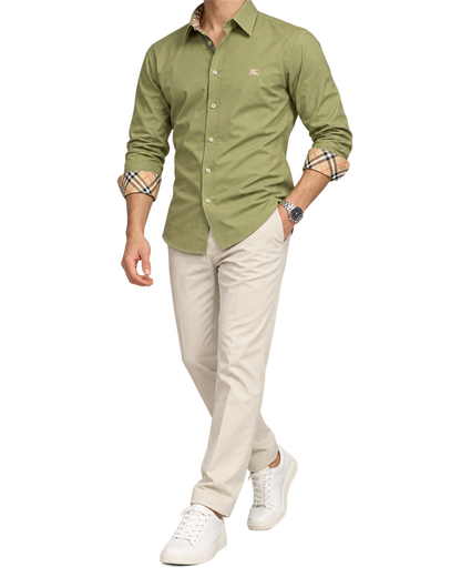 Burberry Slim Fit Cotton Shirt