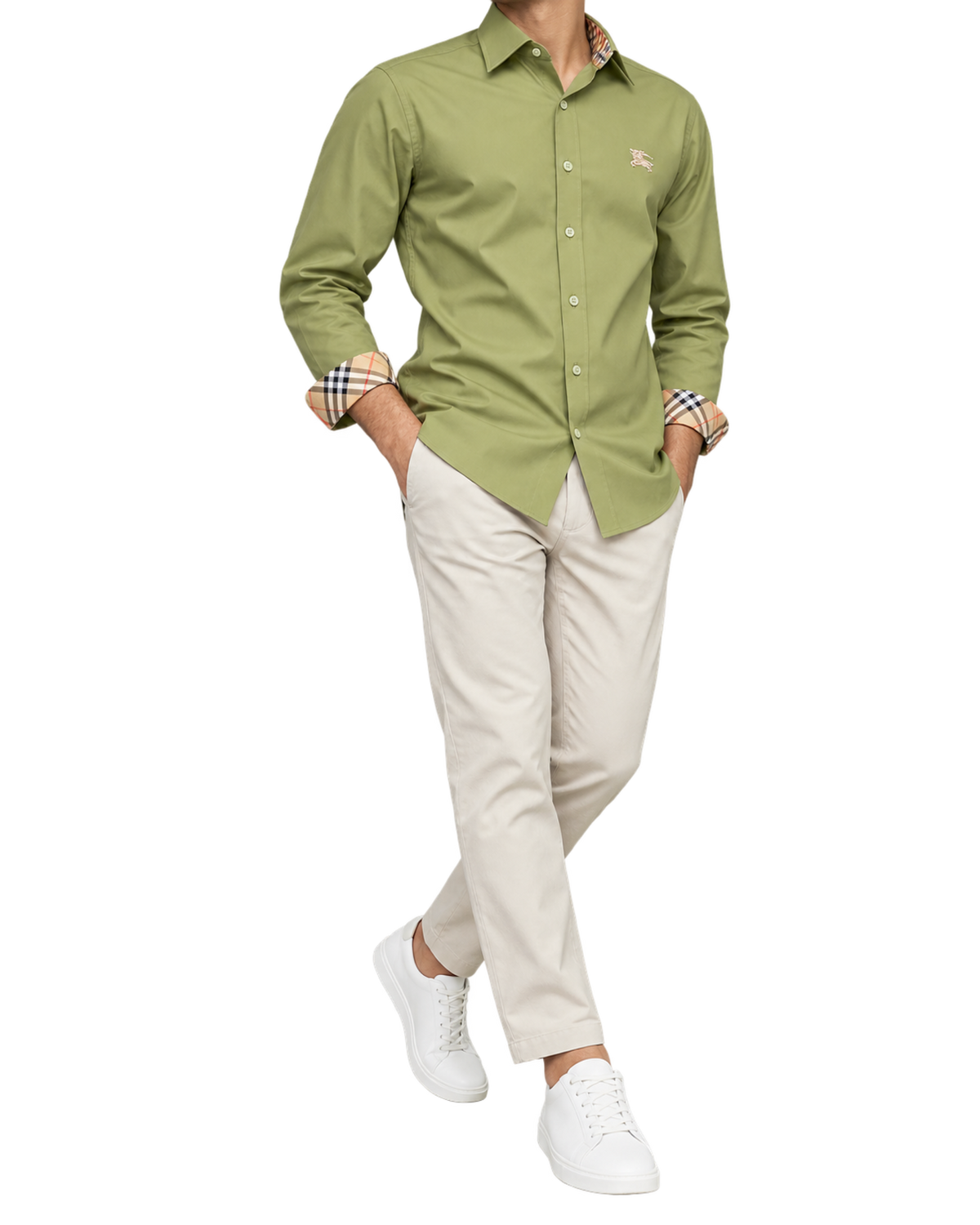 Burberry Slim Fit Cotton Shirt