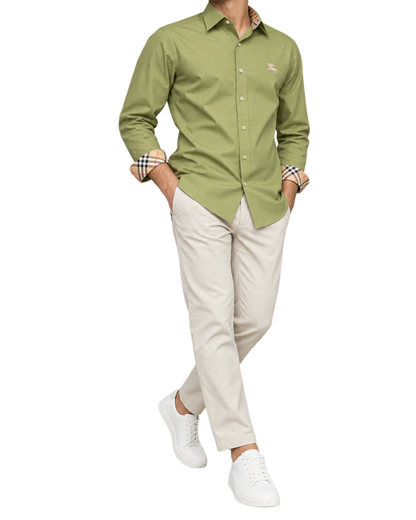Burberry Slim Fit Cotton Shirt