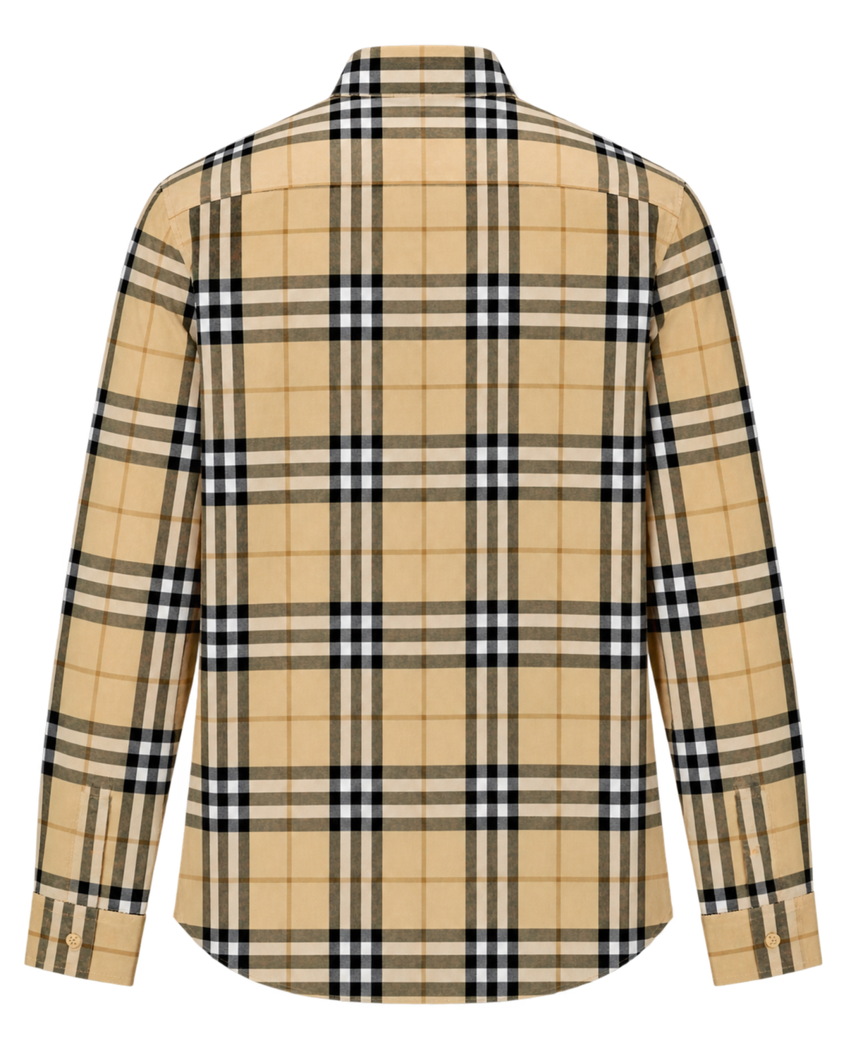 Burberry Slm Fit Check Cotton Shirt