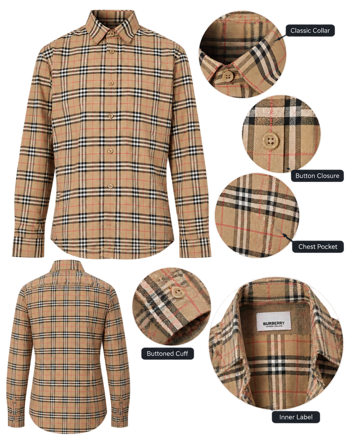 Burberry Small Scale check shirt