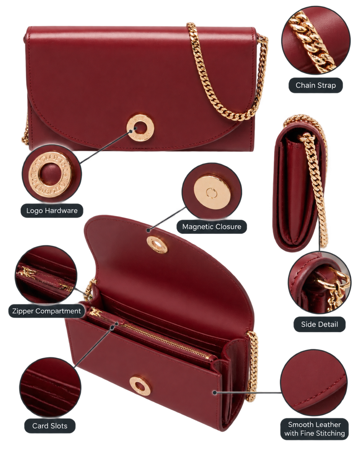 Burberry  TB Monogram Hannah