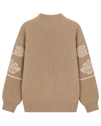 Burberry V-neck knit cardigan