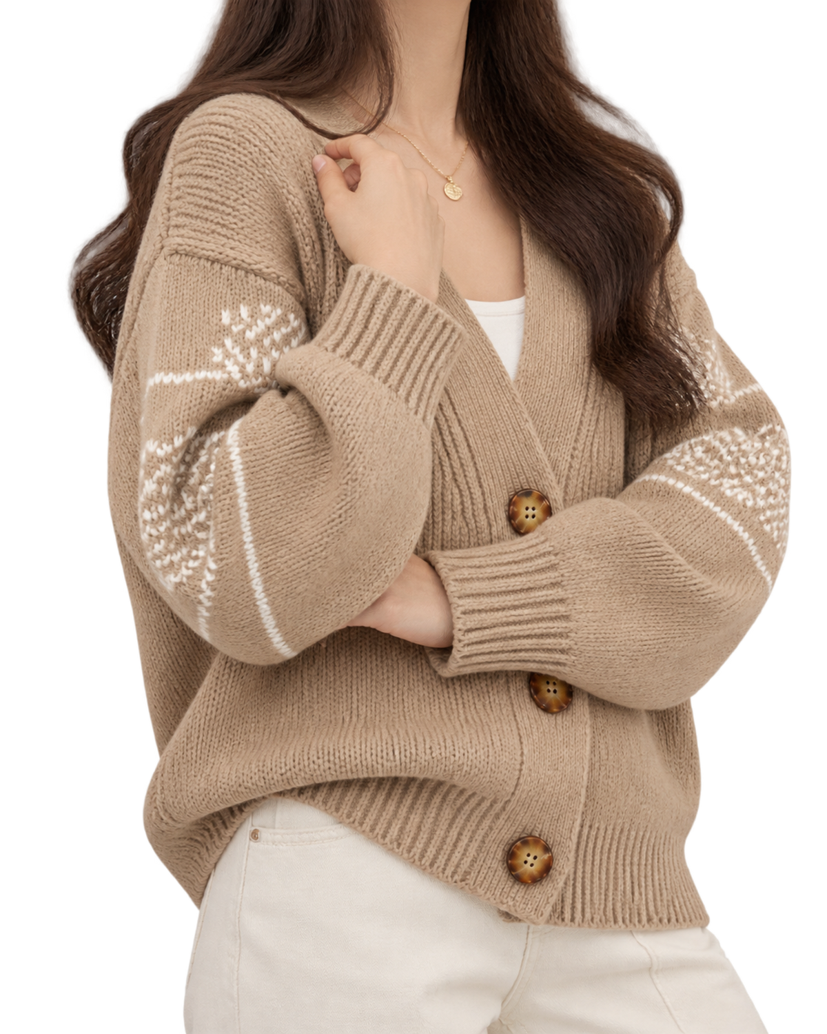 Burberry V-neck knit cardigan