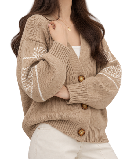Burberry V-neck knit cardigan