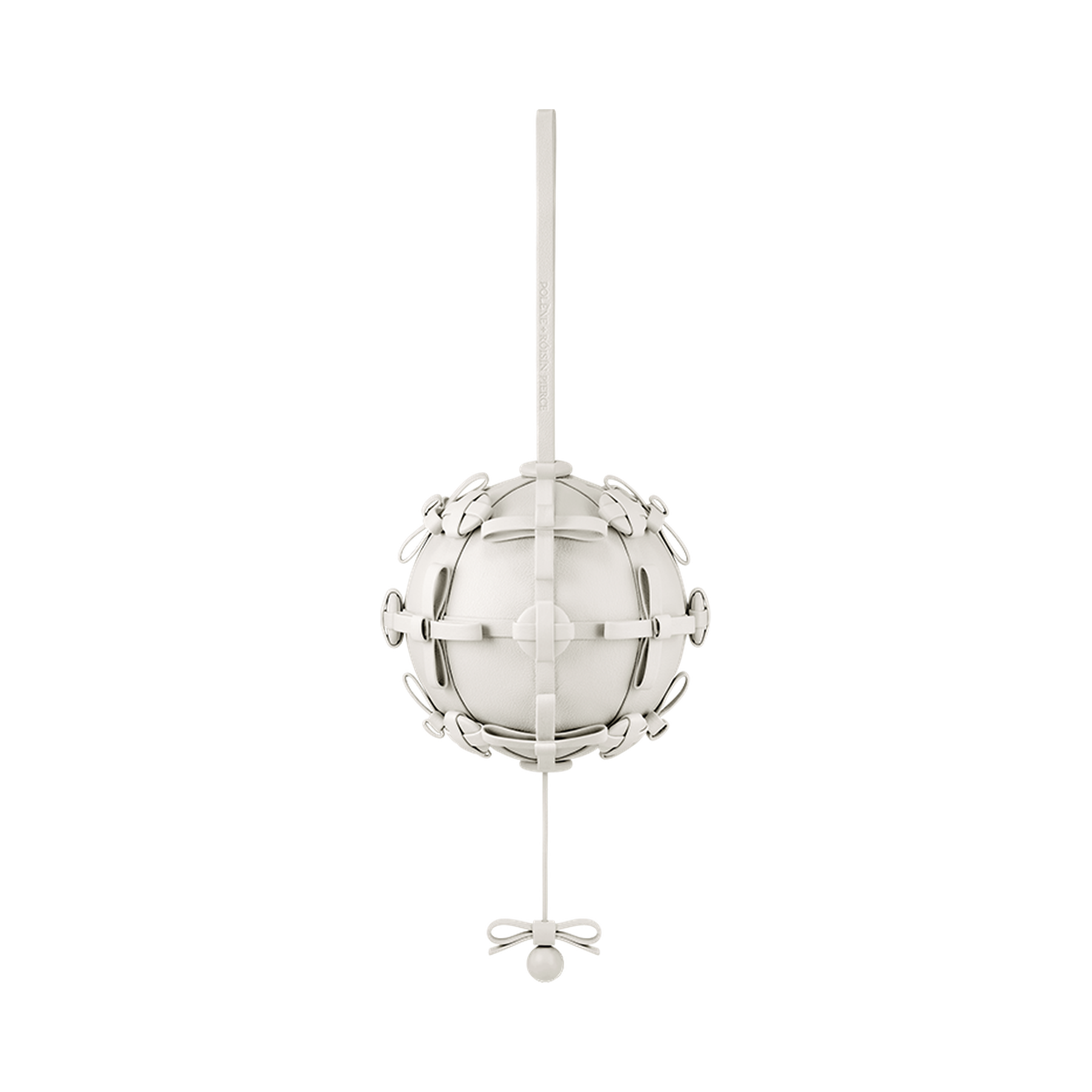 Button Bow Sphere - Porcelain