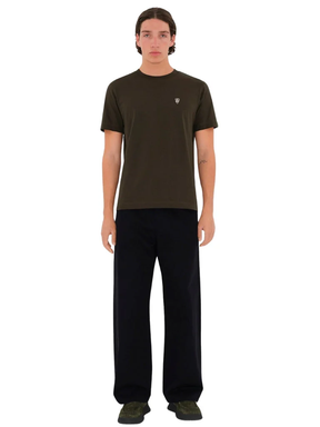 Burberry Embroidered Shield Brown T-Shirt