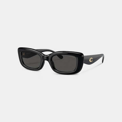 C Hardware Narrow Rectangle Sunglasses