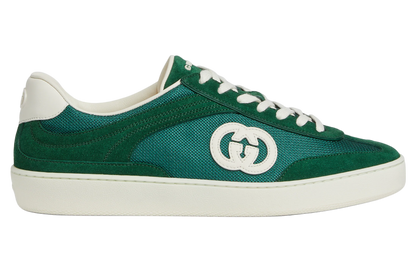 Gucci Interlocking G Sneaker Green Suede