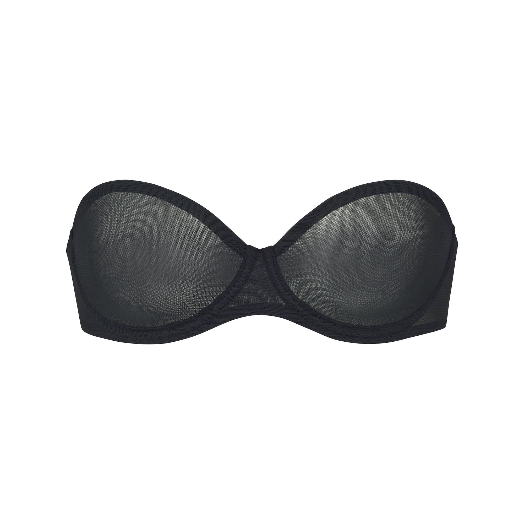 Ultra Fine Mesh Strapless Bra