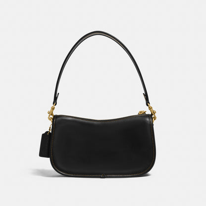 Disney X Coach Swinger Bag In Regenerative Leather With Mickey Mouse And Friends