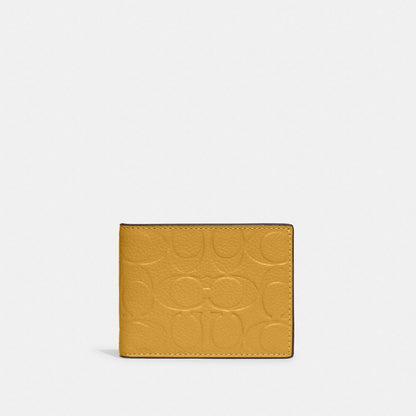 Slim Billfold Wallet In Signature Leather