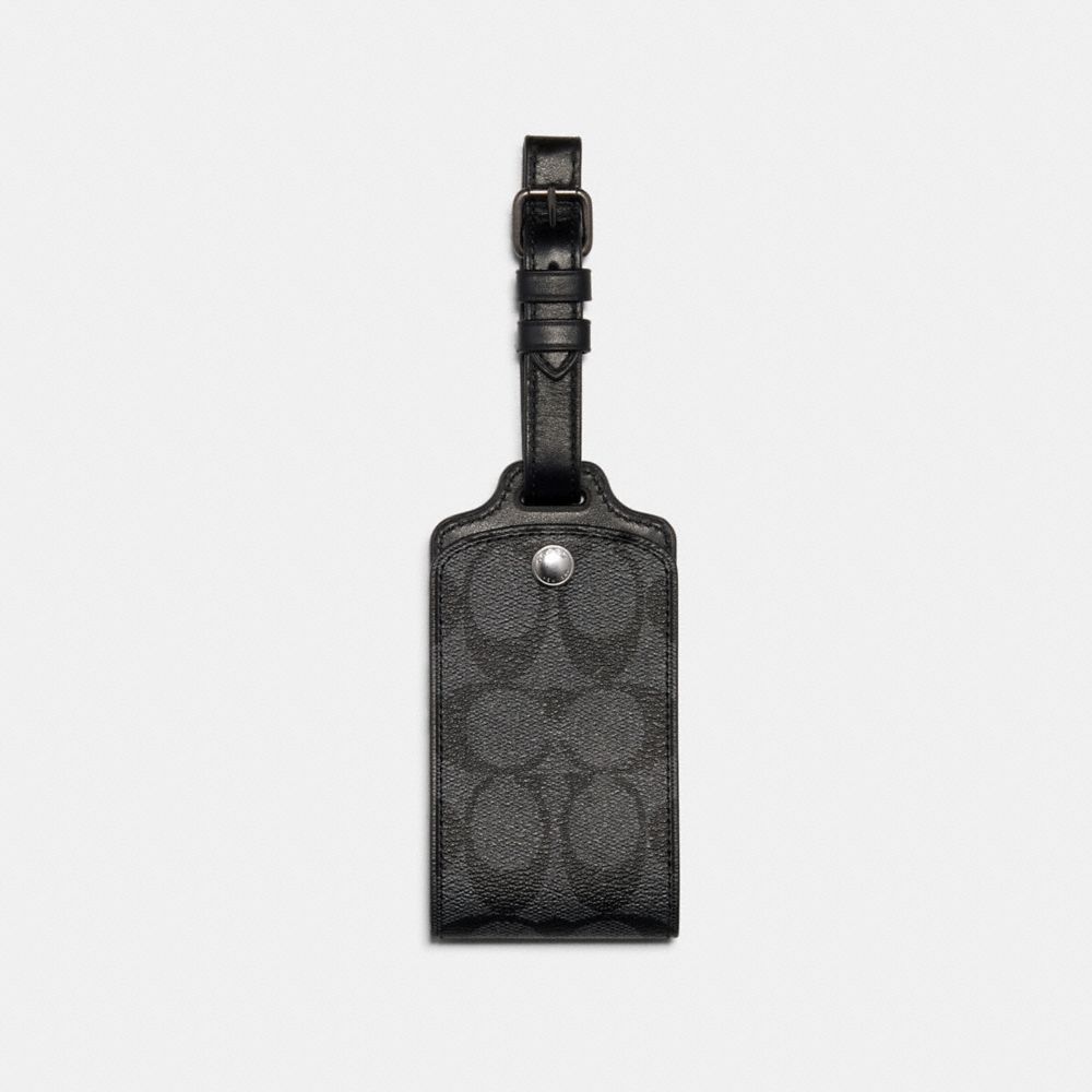 Luggage Tag In Signature Canvas