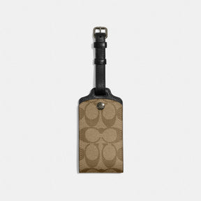 Luggage Tag In Signature Canvas