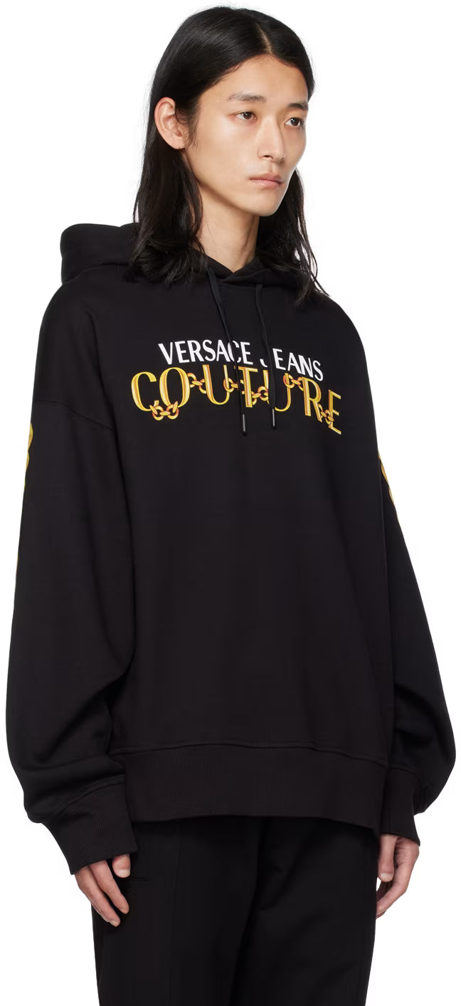 Black Chain Hoodie