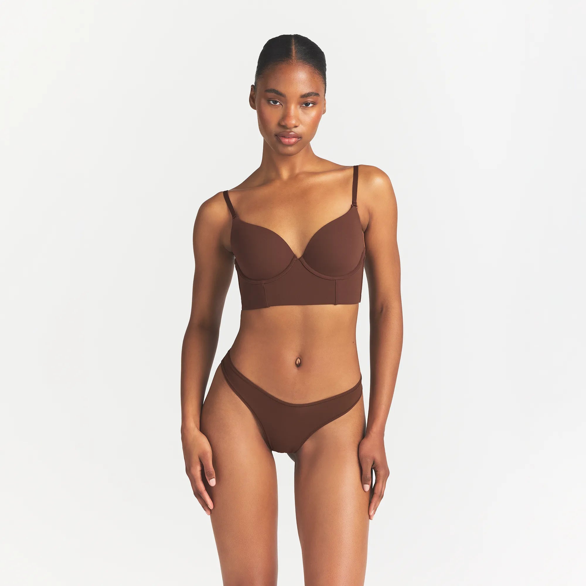 Fits Everybody Low Back Longline Bra