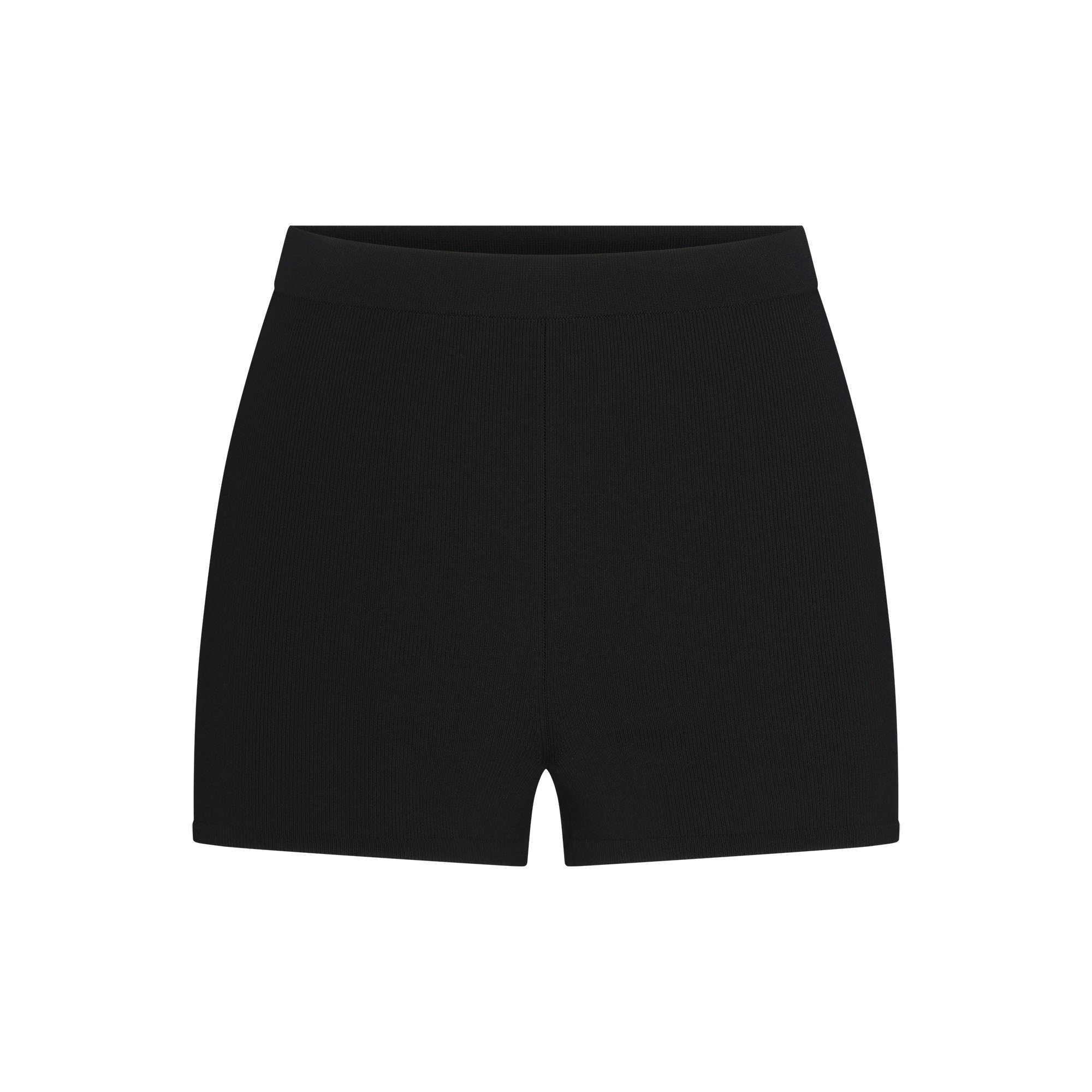 Refined Knit High-waisted Short