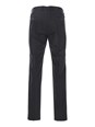Dolce e gabbana Black Pants with Embroidered Logo on Side in Cotton Man