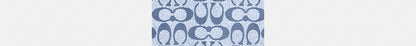 Textured Signature Print Silk Square Scarf