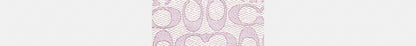 Textured Signature Print Silk Square Scarf