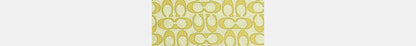 Textured Signature Print Silk Square Scarf
